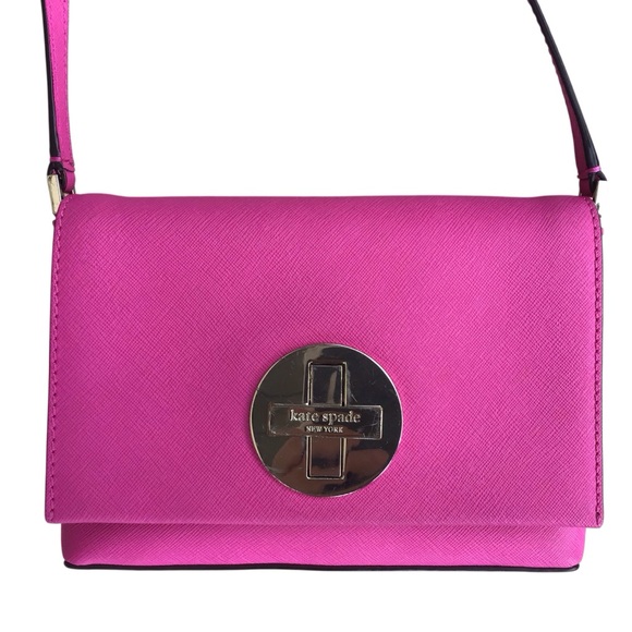 kate spade Handbags - Kate Spade Pink Leather Newbury Lane Bag